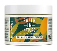 Faith in Nature - Masque cheveux beurre de karité et Argan 300ml