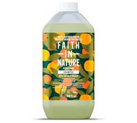 Faith In Nature Natural Shampooing - Végan & Sans Cruauté, Sans SLS ni Parabènes - Pack de Recharge 5L - Pamplemousse & Orange