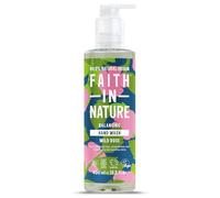 Faith In Nature Natural Wild Rose Savon à la main restaurant, végétalien et sans cruauté envers les animaux, sans SLS ni parabènes, 400 ml