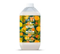 Faith in Nature Naturel Après-Shampoing Pamplemousse et Orange, Revigorant, Vegan et Respectueux des Animaux, Sans Paraben et Sans SLS, Pour Cheveux Normaux à Secs, Recharge 5L