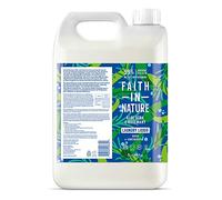 Faith in Nature Naturelle Aloe Vera et Romarin Lessive Liquide, Très Concentrée, Vegan et Respectueux des Animaux, Sans Paraben et Sans SLS, Recharge 5L