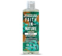 Faith In Nature Shampooing Bio à la Noix de Coco, Hydratant pour Cheveux et Cuir Chevelu Secs, Végan et Non Testé sur les Animaux, Sans SLS, Silicones ni Parabènes, 400 ml