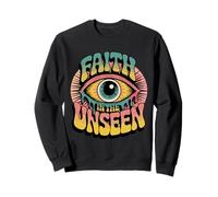 Faith in The Unseen Retro Psychédélique Sweatshirt