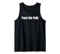 Faith Inspired Spiritual Phrase Trust The Path Tees and More Débardeur