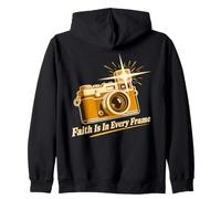 Faith is in Every Frame Photographie Sweat à Capuche