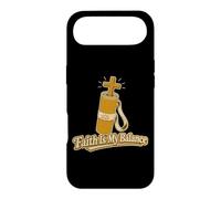 Faith is My Balance Croix de Yoga chrétienne Coque pour iPhone Air