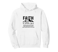 Faith is When You Praise God in The Storm Faites-Lui Confiance Sweat à Capuche