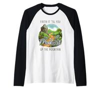Faith it 'Till You Make it Up The Mountain 2 Cor 5:7 Camping Manche Raglan