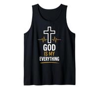 Faith Jesus Cross Religious Believer God is My Everything Débardeur