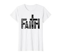 Faith. John 3:16 Romains Proverbes Hébreux Bible Écriture T-Shirt Graphique avec Valeur