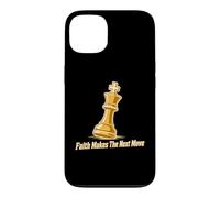 Faith Makes The Next Move Stratégie d'échecs Coque pour iPhone 13