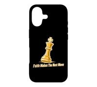 Faith Makes The Next Move Stratégie d'échecs Coque pour iPhone 17