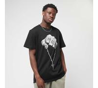 T-shirt Mister Tee Faith Meets Strength Noir L