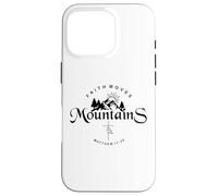 Faith Moves Mountains Faith Can Move Mountains Matthew 17 20 Coque pour iPhone 16 Pro