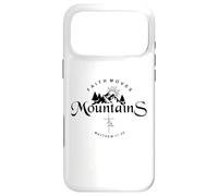Faith Moves Mountains Faith Can Move Mountains Matthew 17 20 Coque pour iPhone 17 Pro Max