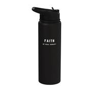Faith My Soul Therapy - Dire drôle de foi et de croyance Stainless Steel Insulated Water Bottle