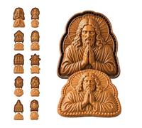 Faith & Nativity Christmas Mini Pie Mold Collection, Reusable (#A)