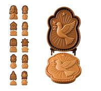 Faith & Nativity Christmas Mini Pie Mold Collection, Reusable (#D)