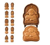 Faith & Nativity Christmas Mini Pie Mold Collection, Reusable (#G)