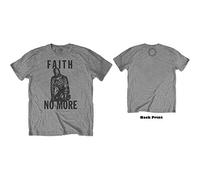 Faith No More - T-Shirt # L Unisex Grey # Gimp [Import]