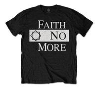 Faith No More - T-Shirt # XL Unisex Black # Classic Logo V.2. [Import]