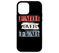 Faith Over Fear American Christian Patriot Faith 4 Juillet Coque pour iPhone 12 Mini