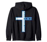 Faith Over Fear Christian EMT First Responder Art AU Dos Sweat à Capuche