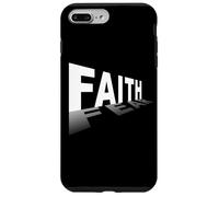 Faith Over Fear - Christian Minimal Text Graphic (Black) Coque pour iPhone 7 Plus/8 Plus