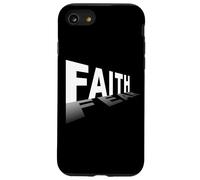 Faith Over Fear - Christian Minimal Text Graphic (Black) Coque pour iPhone SE (2020) / 7/8