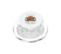 Faith Over Fear Croix chrétienne Calvaire PopSockets PopGrip pour MagSafe