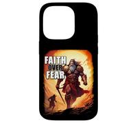 Faith Over Fear - David Goliath Epic Bible Comic Graphic Coque pour iPhone 14 Pro