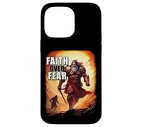 Faith Over Fear - David Goliath Epic Bible Comic Graphic Coque pour iPhone 14 Pro Max