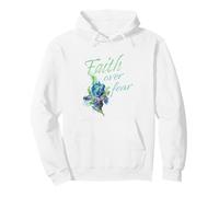 Faith Over Fear Inspirational Women’s Christian Quote Sweat à Capuche