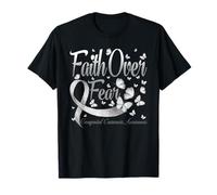 Faith Over Fear Papillon de sensibilisation à la cataracte congénitale T-Shirt
