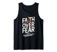 Faith Over Fear Psalms 118 6 The Lord Is On My Side Chrétien Débardeur