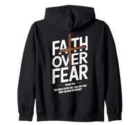 Faith Over Fear Psalms 118 6 The Lord Is On My Side Chrétien Sweat à Capuche