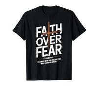 Faith Over Fear Psalms 118 6 The Lord Is On My Side Chrétien T-Shirt