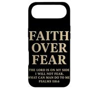 Faith Over Fear The Lord is on My Side Psaume 118 6 Foi Coque pour iPhone Air