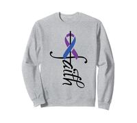 Faith RA Disease - Sensibilisation à la polyarthrite rhumatoïde Ruban Sweatshirt