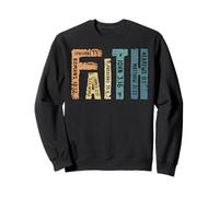 Faith Shirts for Women Christian Shirt Jesus Cross Religious Sweatshirt