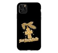 Faith Taille Mon Sapin pour Noël chrétien Coque pour iPhone 11 Pro Max