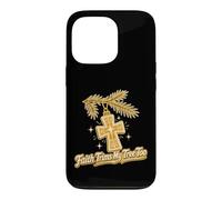 Faith Taille Mon Sapin pour Noël chrétien Coque pour iPhone 13 Pro