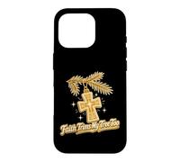 Faith Taille Mon Sapin pour Noël chrétien Coque pour iPhone 16 Pro