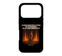 Faith Through The Fire Verse biblique chrétienne Isaiah 43:2 Coque pour iPhone 17 Pro