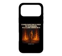Faith Through The Fire Verse biblique chrétienne Isaiah 43:2 Coque pour iPhone 17 Pro Max