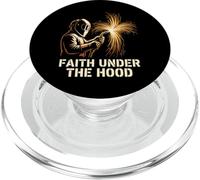 Faith Under The Hood Design Soudeur PopSockets PopGrip pour MagSafe