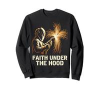 Faith Under The Hood Design Soudeur Sweatshirt