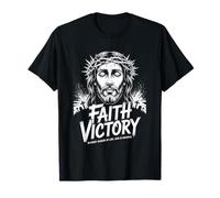 Faith Victory Head of Christ Christian Streetwear T-Shirt