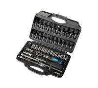 Faithfull 0.6cmD Douille Métrique et Bit Set 46 Pièce Standard Long FAISOC1446MQ