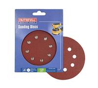 Faithfull Adhl125mf 125 mm Crochet et boucle Disques abrasifs Did3 Medium fine (lot de 5)